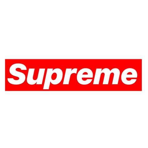 supreme box logo transparent.